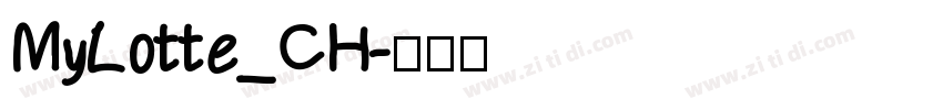 MyLotte_CH字体转换