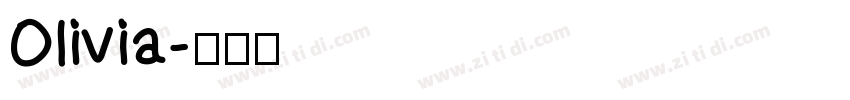 Olivia字体转换