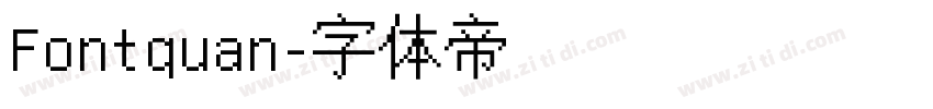 Fontquan字体转换