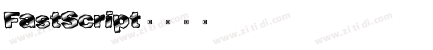 FastScript字体转换