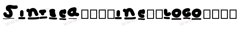 Sintesa时尚连笔ins风格logo字体转换