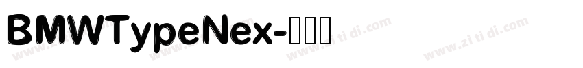 BMWTypeNex字体转换