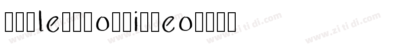 AppleSDGothicNeo字体转换