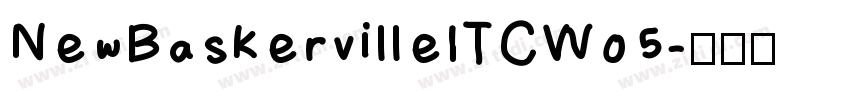 NewBaskervilleITCW05字体转换