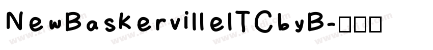NewBaskervillelTCbyB字体转换