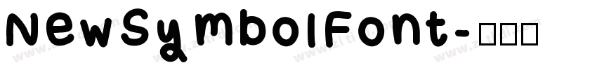 NewSymbolFont字体转换