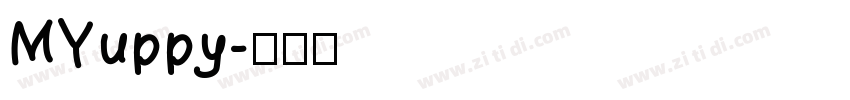 MYuppy字体转换