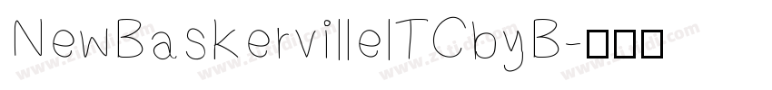 NewBaskervillelTCbyB字体转换