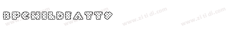 BPchildFatty字体转换