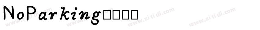 NoParking字体转换