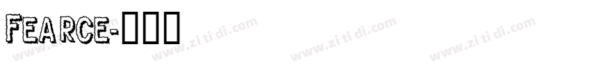Fearce字体转换