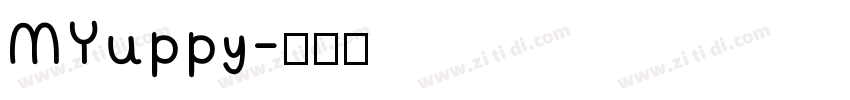 MYuppy字体转换