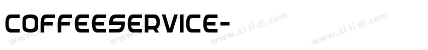 CoffeeService字体转换