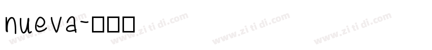 nueva字体转换
