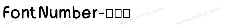 FontNumber字体转换