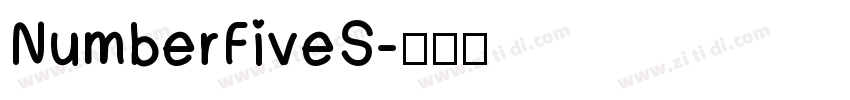 NumberFiveS字体转换