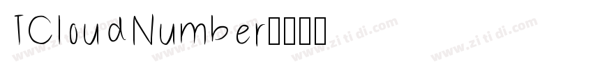 TCloudNumber字体转换