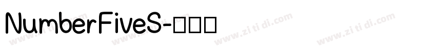 NumberFiveS字体转换