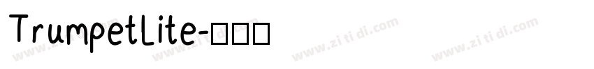 TrumpetLite字体转换