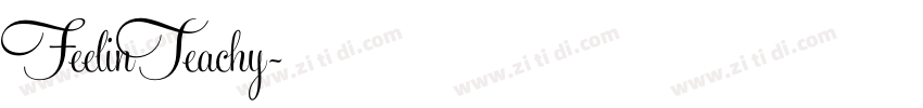 FeelinTeachy字体转换