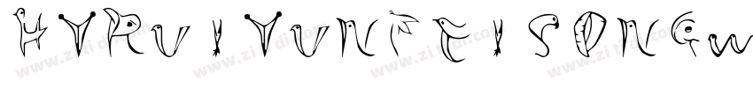 HYRuiYunFeiSongW字体转换