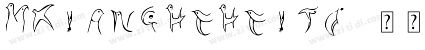 MXiangHeHeiTc字体转换