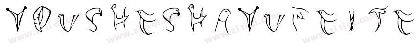 YouSheShaYuFeiTeJian字体转换
