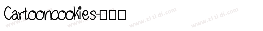Cartooncookies字体转换