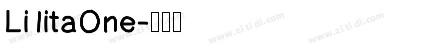 Li1itaOne字体转换