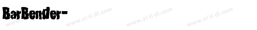 BarBender字体转换