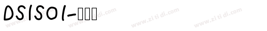 DSIS01字体转换