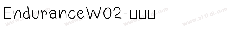 EnduranceW02字体转换