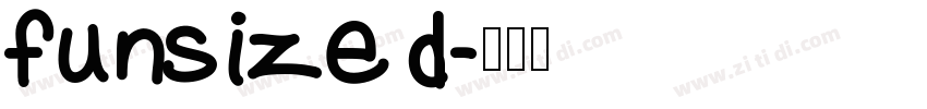 funsized字体转换