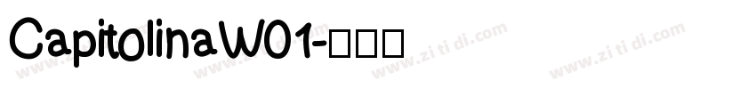 CapitolinaW01字体转换