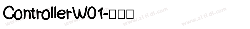 ControllerW01字体转换