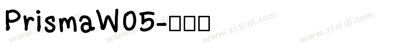 PrismaW05字体转换
