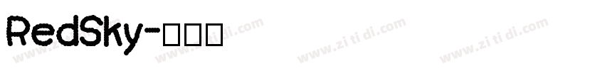 RedSky字体转换