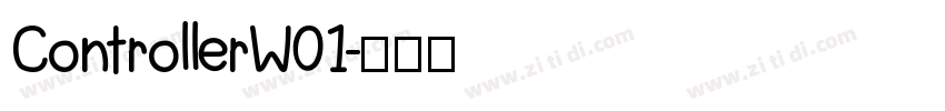 ControllerW01字体转换