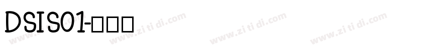 DSIS01字体转换