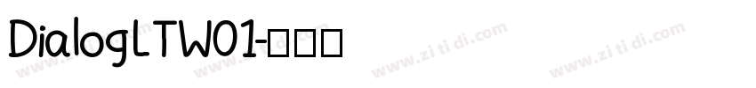 DialogLTW01字体转换
