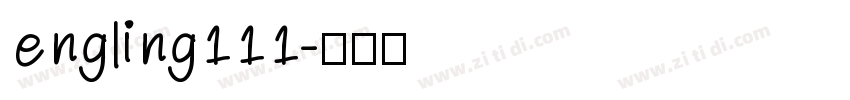 engling111字体转换