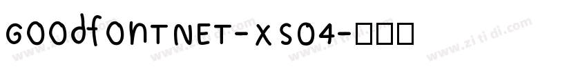 GoodfonTNET-XS04字体转换