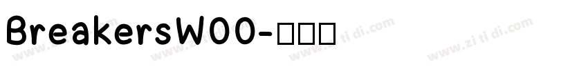 BreakersW00字体转换