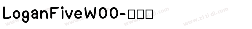 LoganFiveW00字体转换