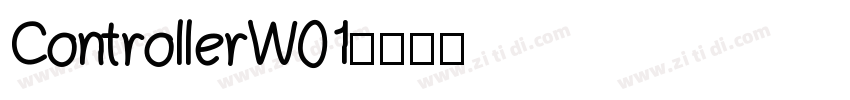 ControllerW01字体转换