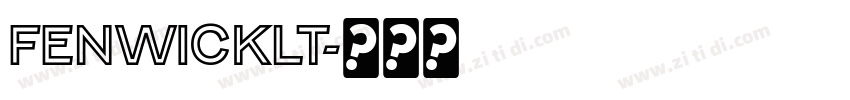 FenwickLt字体转换