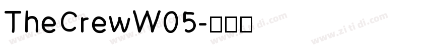 TheCrewW05字体转换