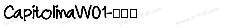 CapitolinaW01字体转换