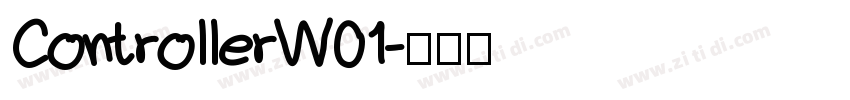 ControllerW01字体转换