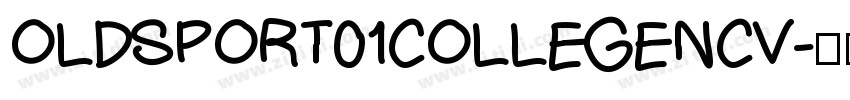 OLDSPORT01COLLEGENCV字体转换